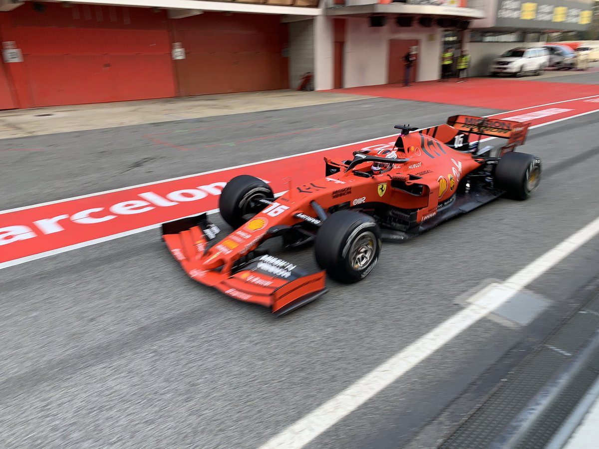 Hamilton And Gasly Make First Meters On Second Test Day