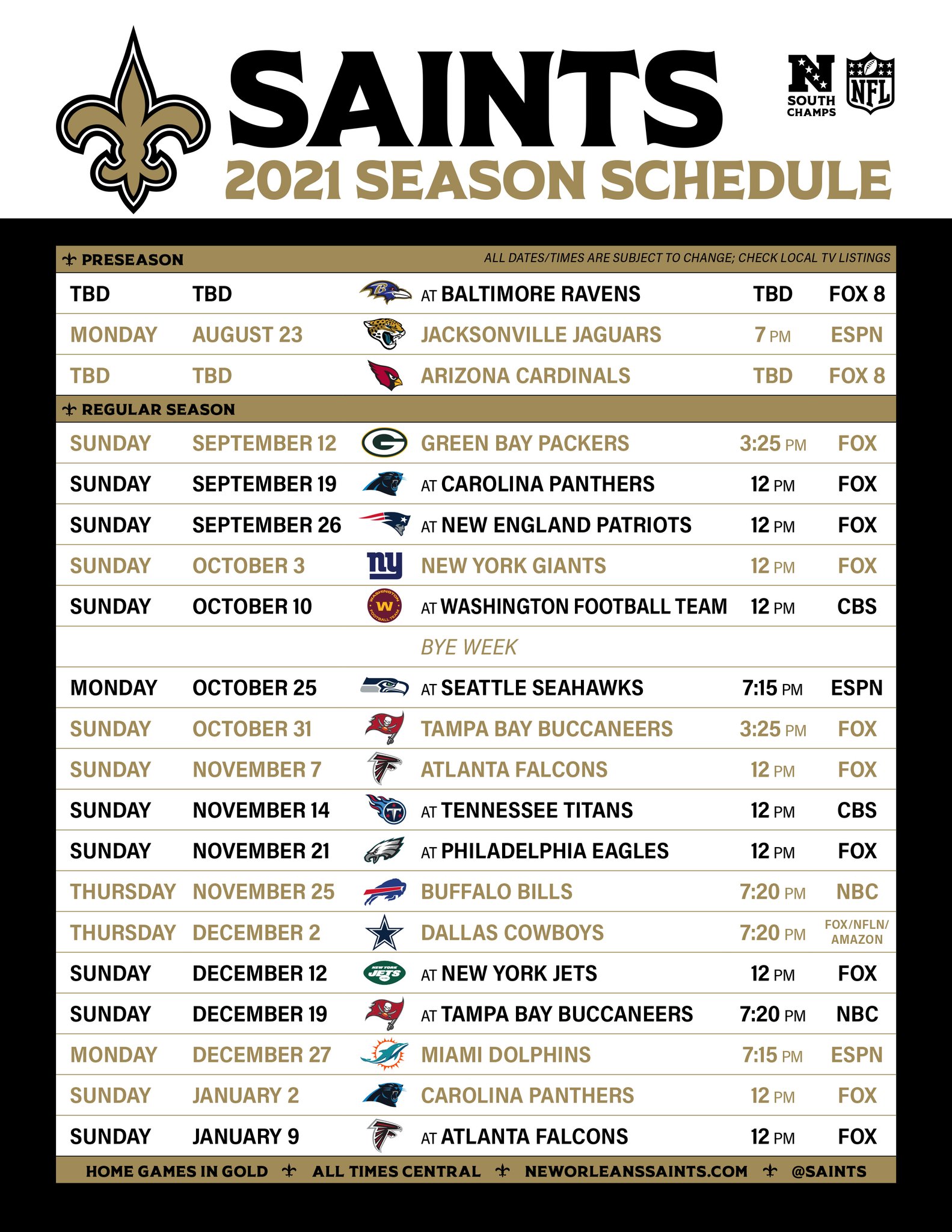 Printable Saints Schedule E1Oh LKX0AIjheY Large