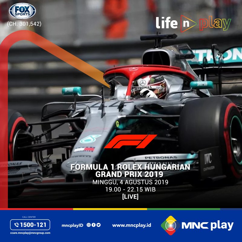 Jangan Lewatkan Formula 1 Rolex Hungarian Grand Prix 2019