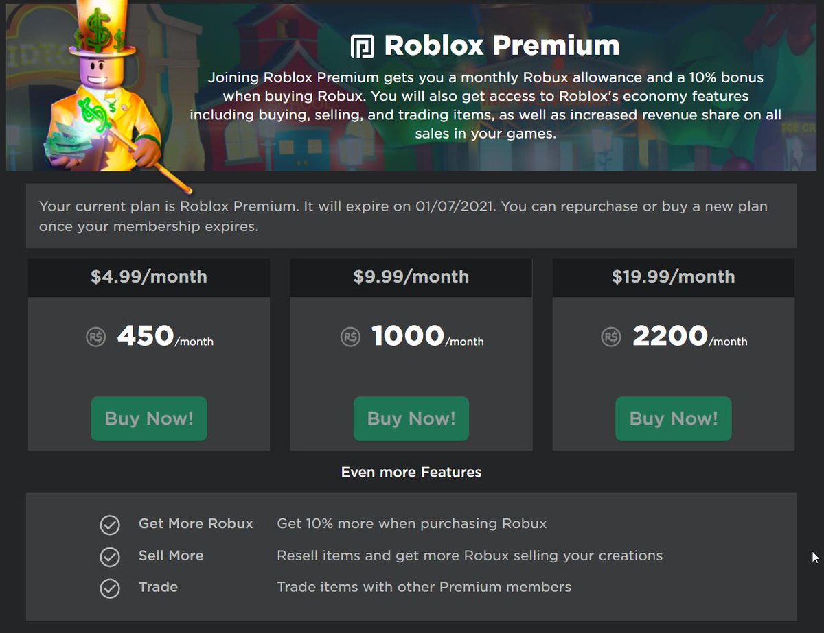 All You Need To Know About Roblox Premium Membership Articles 