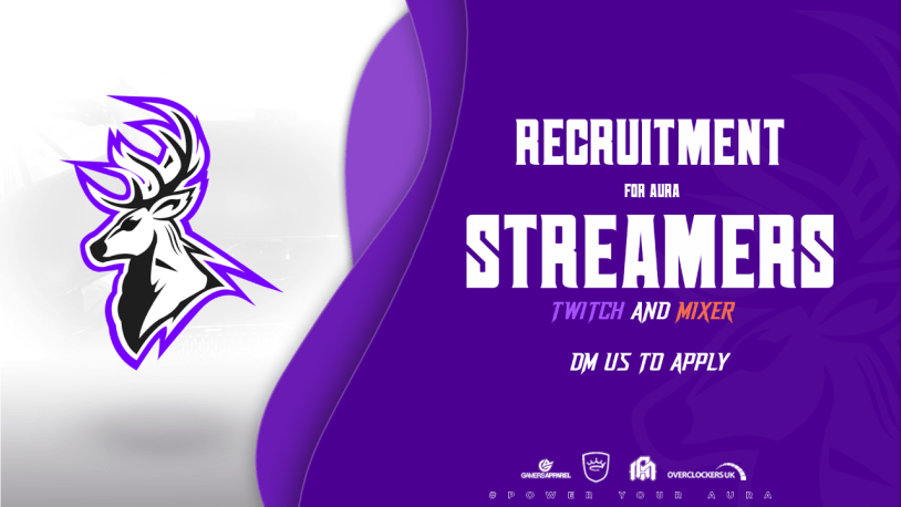 Aura Esports A Twitter Content Hey You Yeah You Did You Know Here At Poweryouraura We Re Currently Recruiting Live Streamers To Join Our Expanding List Of Amazing Content Creators If You Think