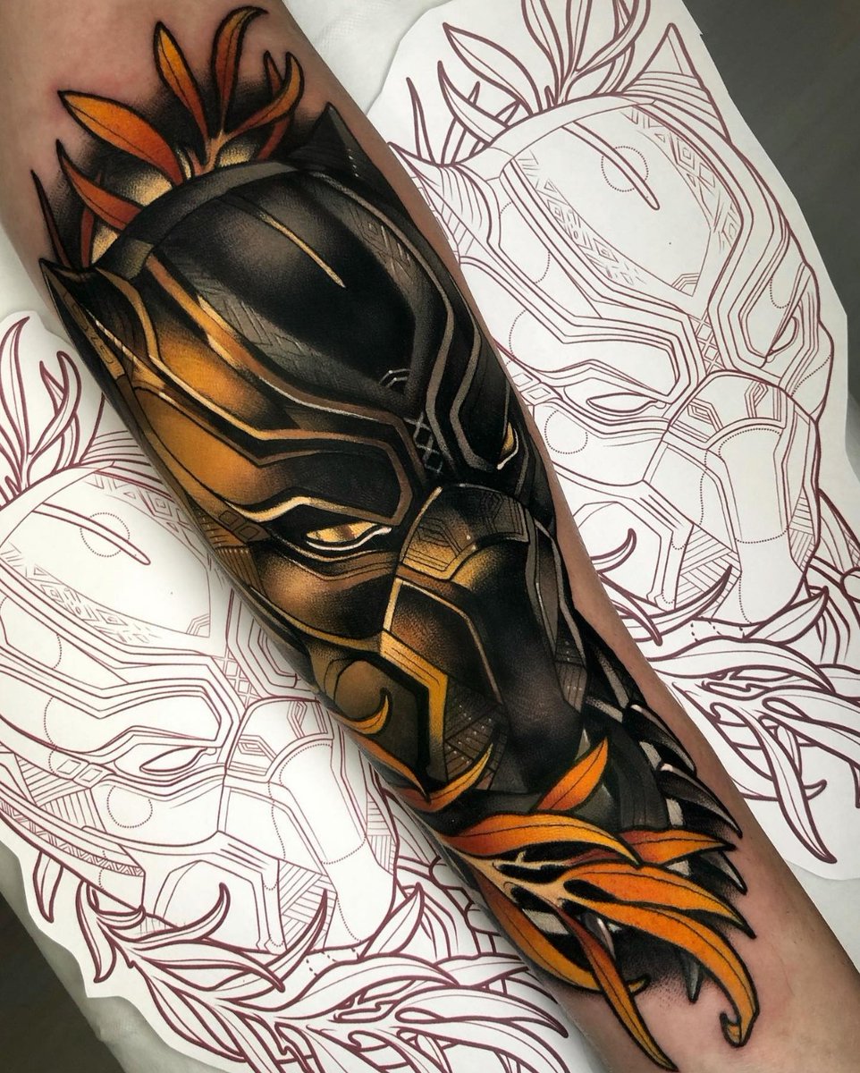 Cobertura de tatuagem com pantera negra Cobertura Com Pantera Negra Olha Essa Tattoo Que Loca Youtube