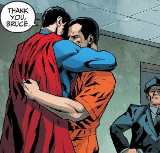 Dianahhhh On Twitter Bringing Back This Extremely Heterosexual Scene Where Batman K Lls The Joker For Superman And He Just Walks Thru The Fukin Wall To Hug Him Https T Co Kvp8j4jpj4 Twitter