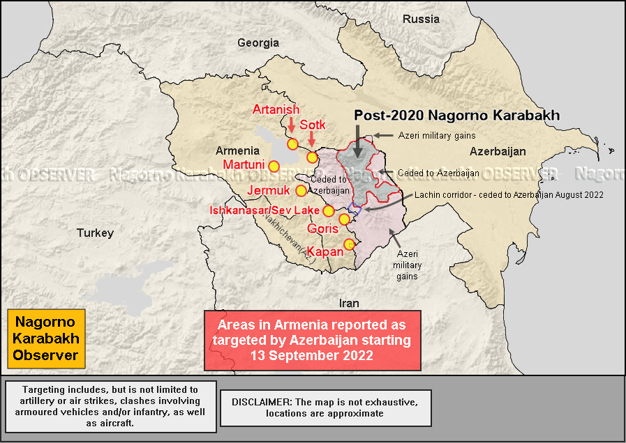 Nagorno Karabakh Map Changing Geopolitics Of The South Caucasus After 