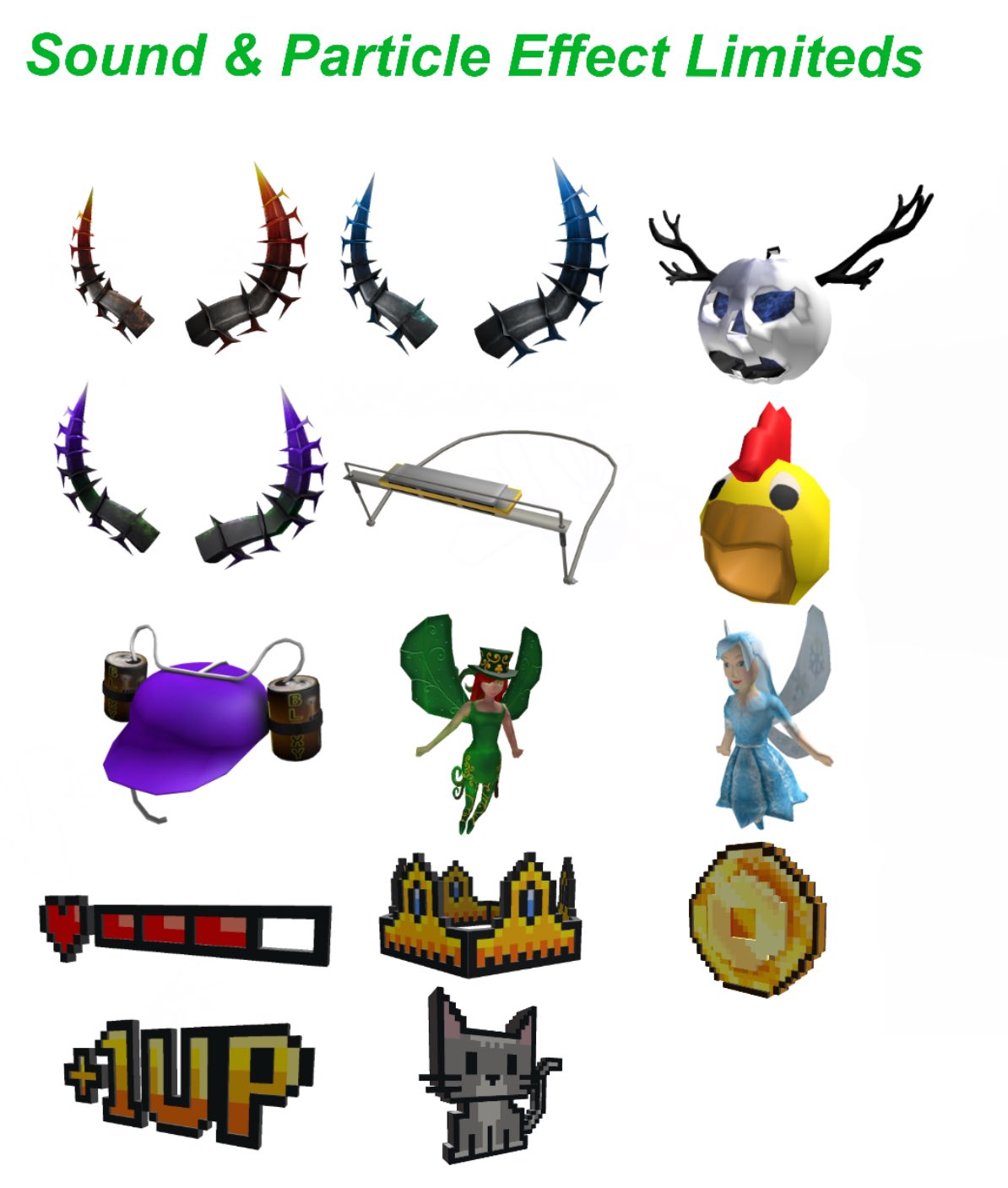 Roblox Limiteds With Effects Kh M Ph V T Ph M C O V Gi Tr Large