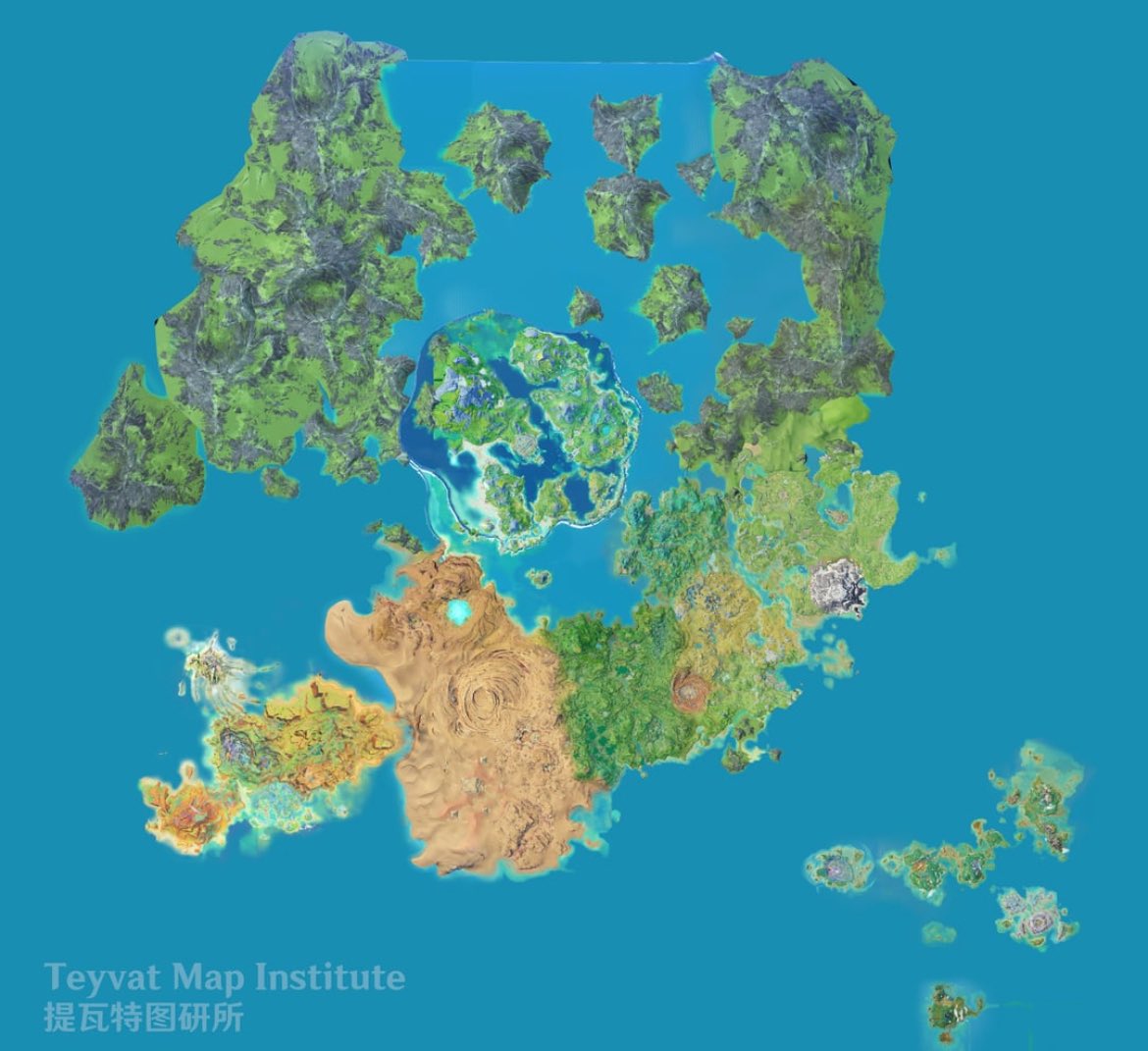 Maps In Genshin 