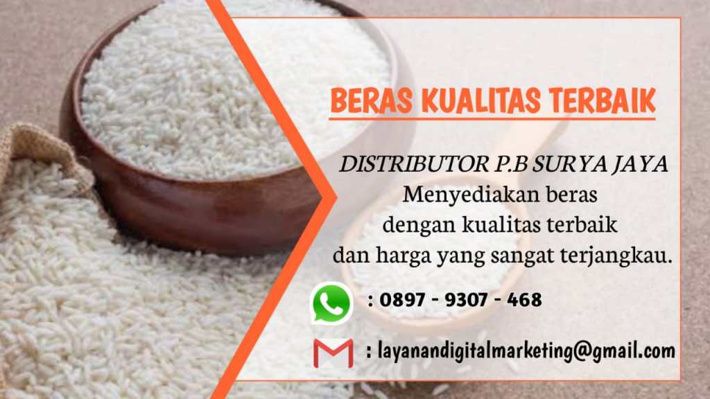 Untuk wilayah kota cirebon, bagi anda yang berminat dan ingin membeli beras organik di cirebon, anda dapat menghubungi atau datang langsung ke kantor pemasaran beras organik rht yang beralamat di jalan saputra no. Call Wa 0897 9307 468 Agen Beras Terbaik Di Karawang Distributor Beras