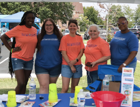 PC4S participants at a community awareness event