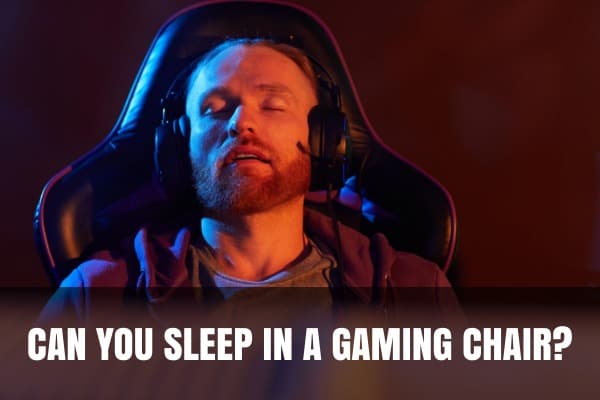 Can You Sleep In A Gaming Chair Can You Sleep In A Gaming Chair 