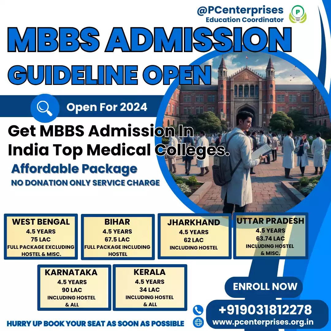 MBBS Admission Guideline 2024 PC Enterprises