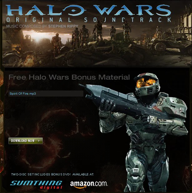 Descarga Gratuita de 2 tracks de Halo Wars