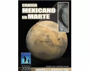 Publican libro sobre cr&aacute;ter mexicano en Marte