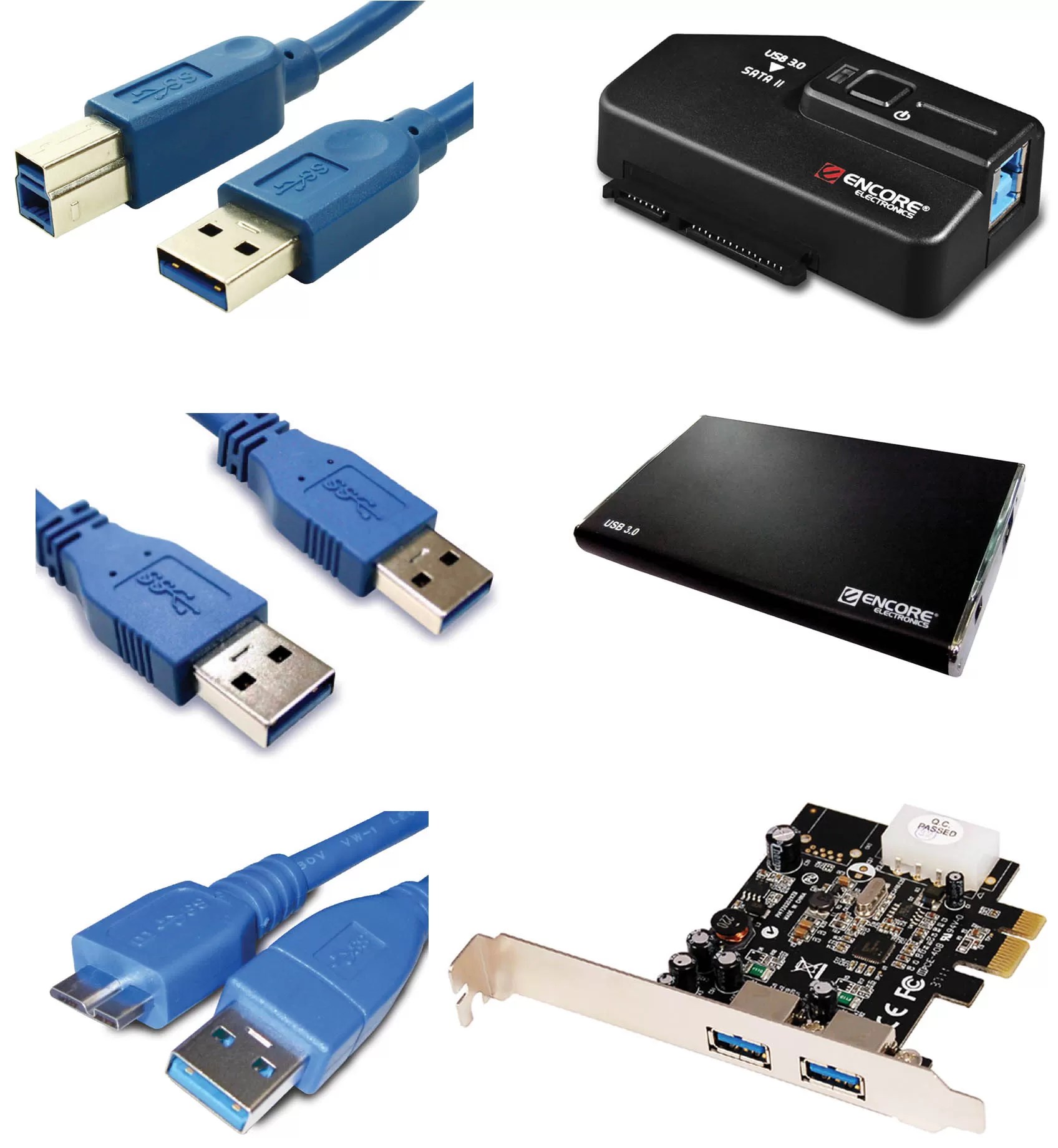 Encore Electronics presenta una amplia variedad de dispositivos para USB 3.0