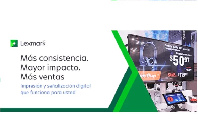 Lexmark lanza una solución mejorada de Print  y Digital Signage para retail