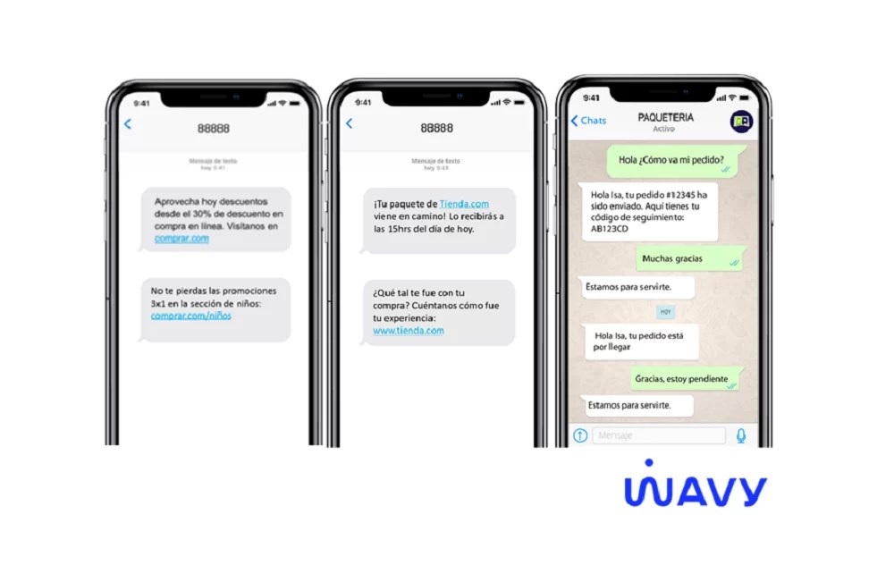 SMS y Whatsapp mejoran la experiencia de compra durante el Hot Sale: Wavy