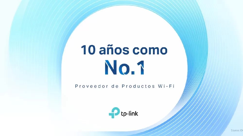 TP-Link se ubica como el proveedor de productos Wi-Fi #1 del mundo durante los últimos diez años