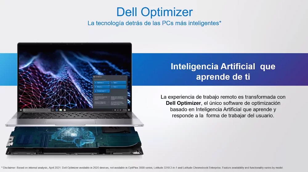 Dell Optimizer: tecnología que se adapta a tu forma de trabajo