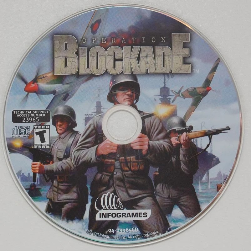 Operation Blockade Microsoft Windows Pc Cd Tactical Warfare Pc Gamez Usa