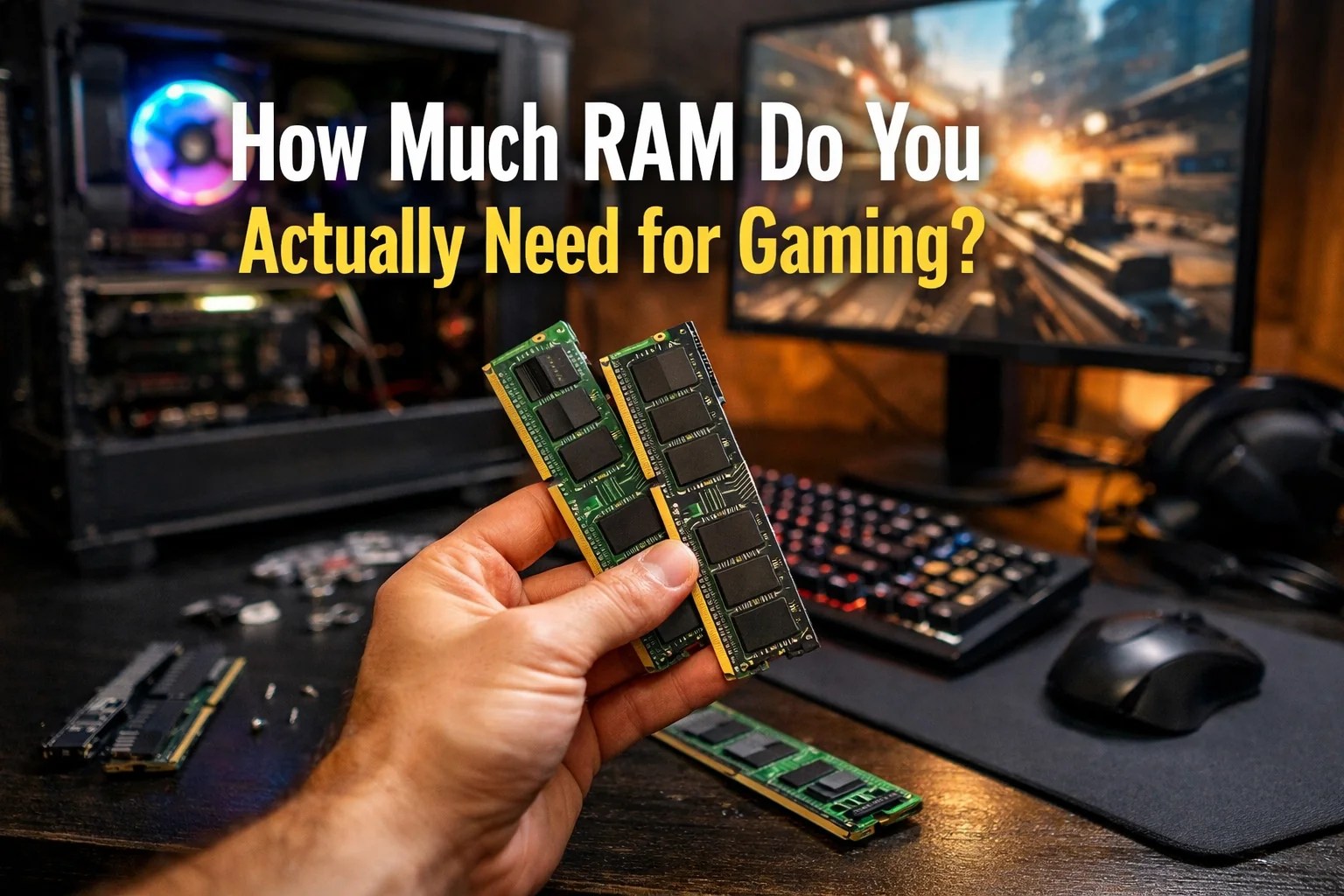 How Much RAM Do You Need For Gaming 16GB Vs 32GB Co Uk Ram 