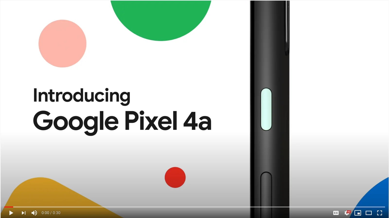 google pixel 4a