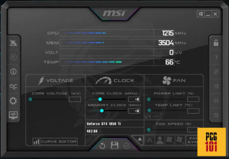 How To Monitor CPU And GPU Temp While Gaming PC Guide 101 MSI Afterburner 450x312 
