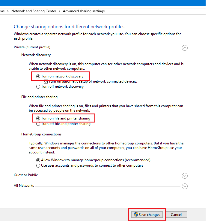 share usb printer windows 10