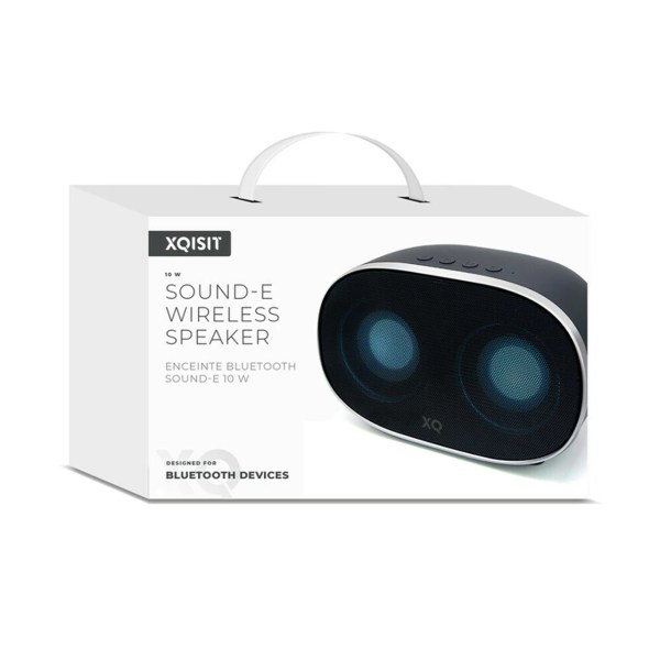 XQISIT Speaker Sound-E Black Bluetooth ,WIRELESS - Black 10W