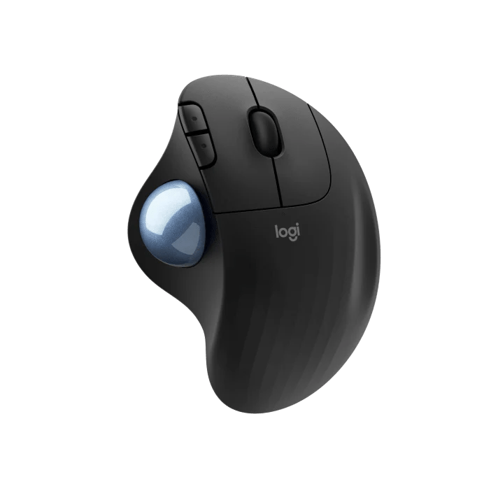 Logitech ERGO M575 Wireless Trackball Mouse with Smooth Tracking - Black