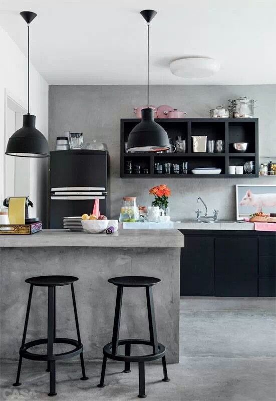 Concrete trend kitchens