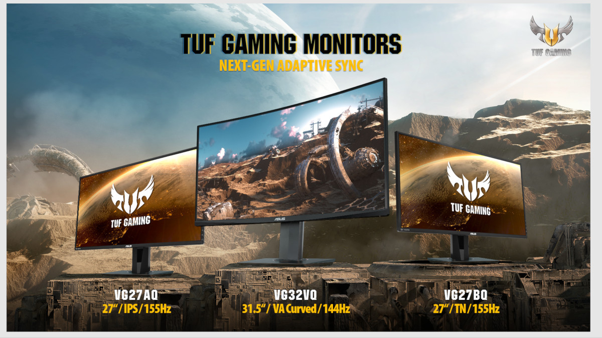 ASUS Announces TUF Gaming Monitors With ELMB SYNC PC Perspective Tuf Monitors 