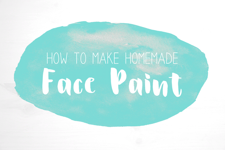 DIY Homemade Face Paint [Recipe] ecogreenlove