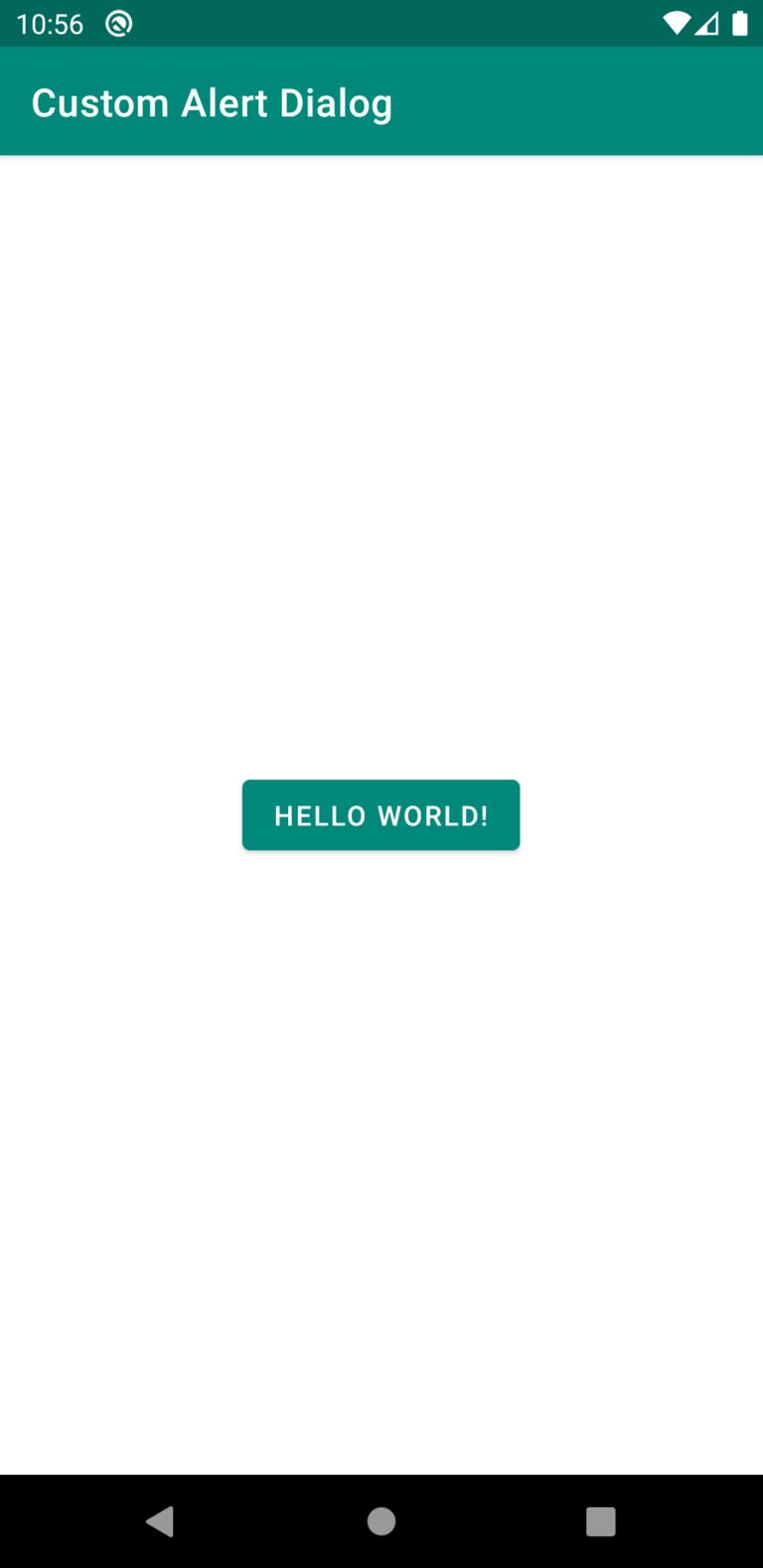 Alertdialog With Custom Layout Programmatically Kotlin Android - Space Patterns - Creative Retina Collection