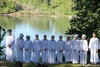 Baptism at Bryte Church