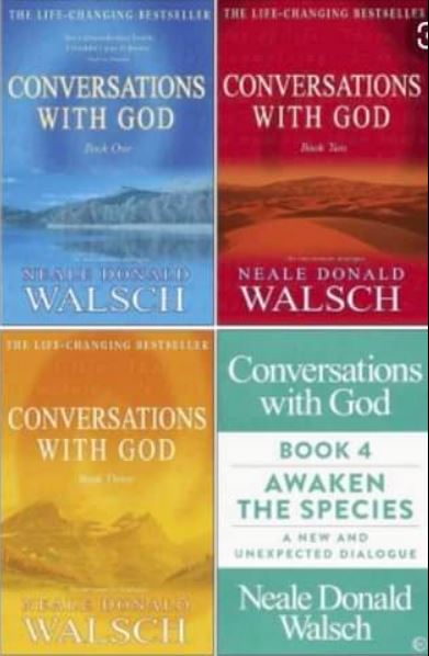 Conversations with God.  Beware of this book