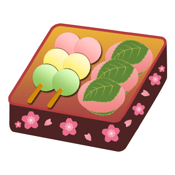 ひな祭りのイラスト 3種 P D Present