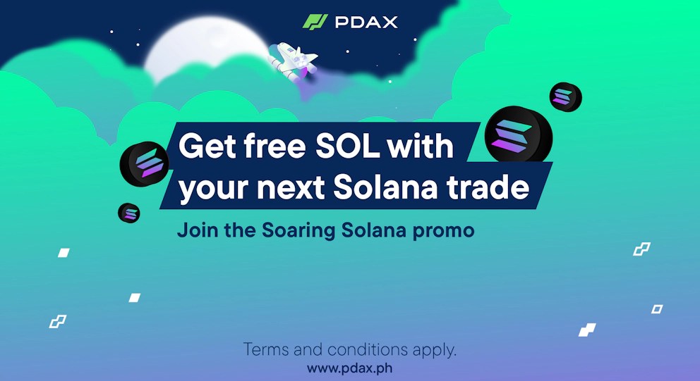 Soaring Solana ☀️- Get free SOL when you buy Solana on PDAX
