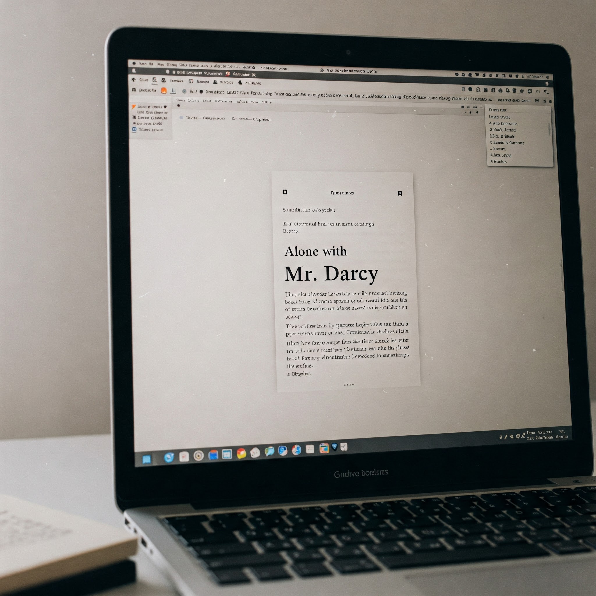 Alone with Mr. Darcy PDF: