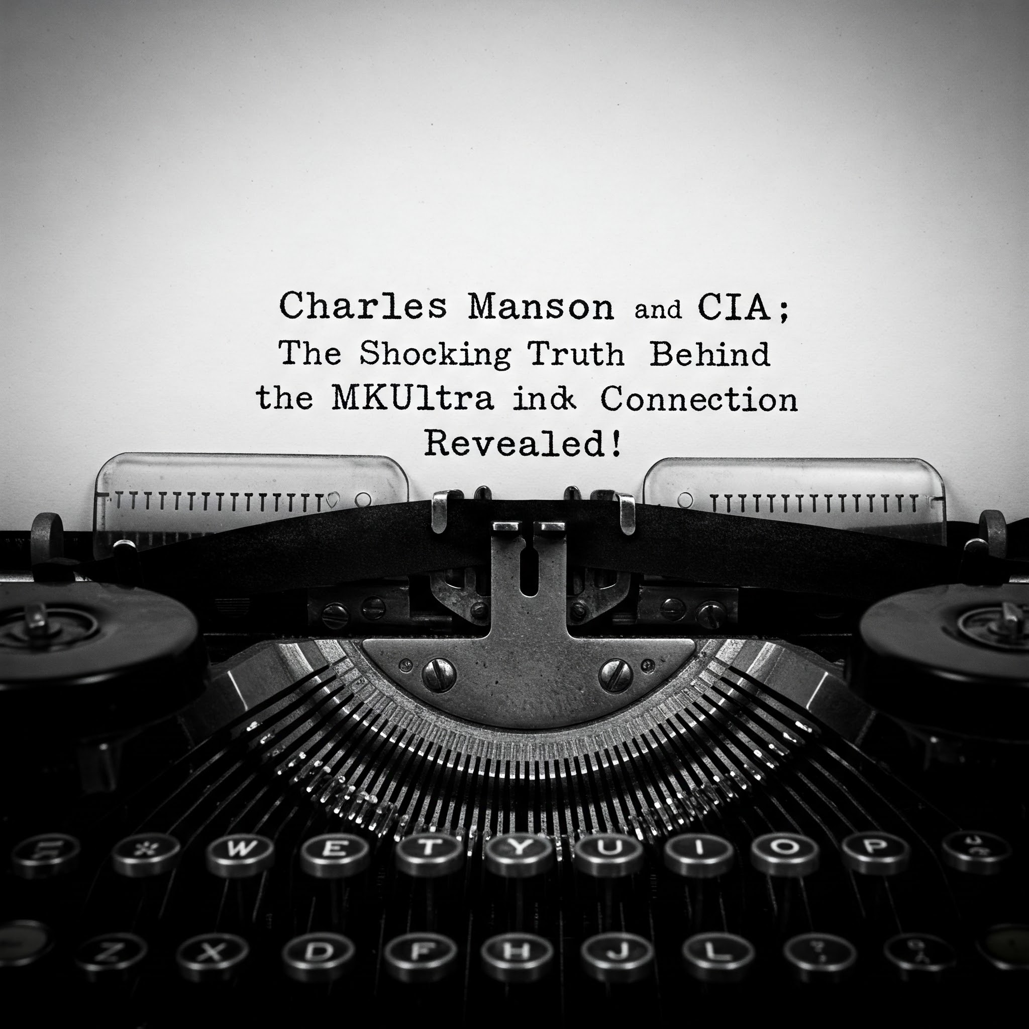 Charles Manson and the CIA: Unveiling the MKUltra Connection