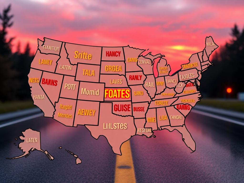 State-wise toll enforcement authorities in the USA