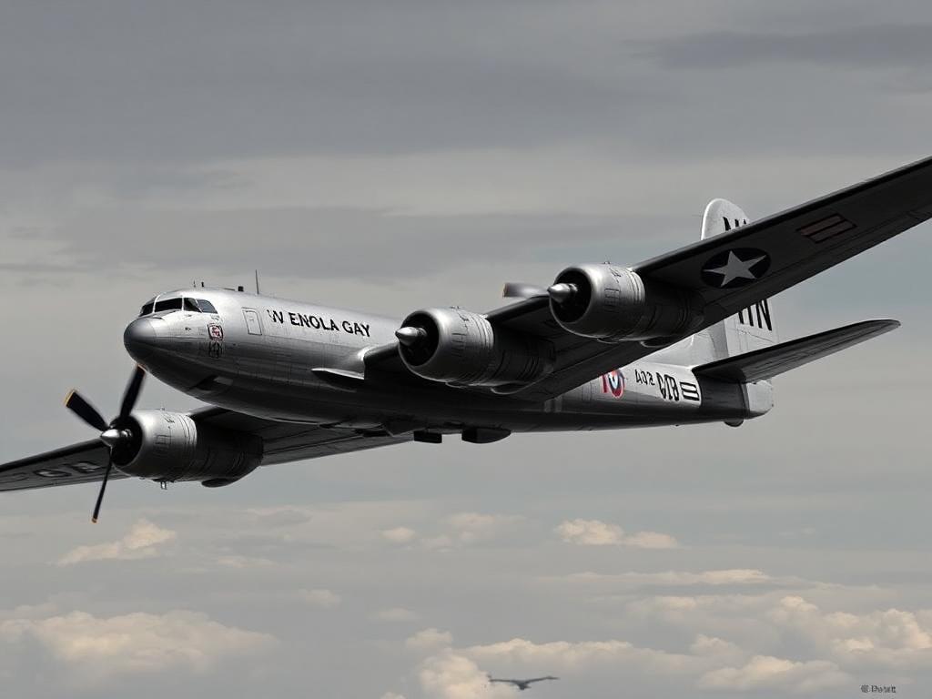 The Story of Enola Gay: The Plane That Dropped the First Atomic Bomb