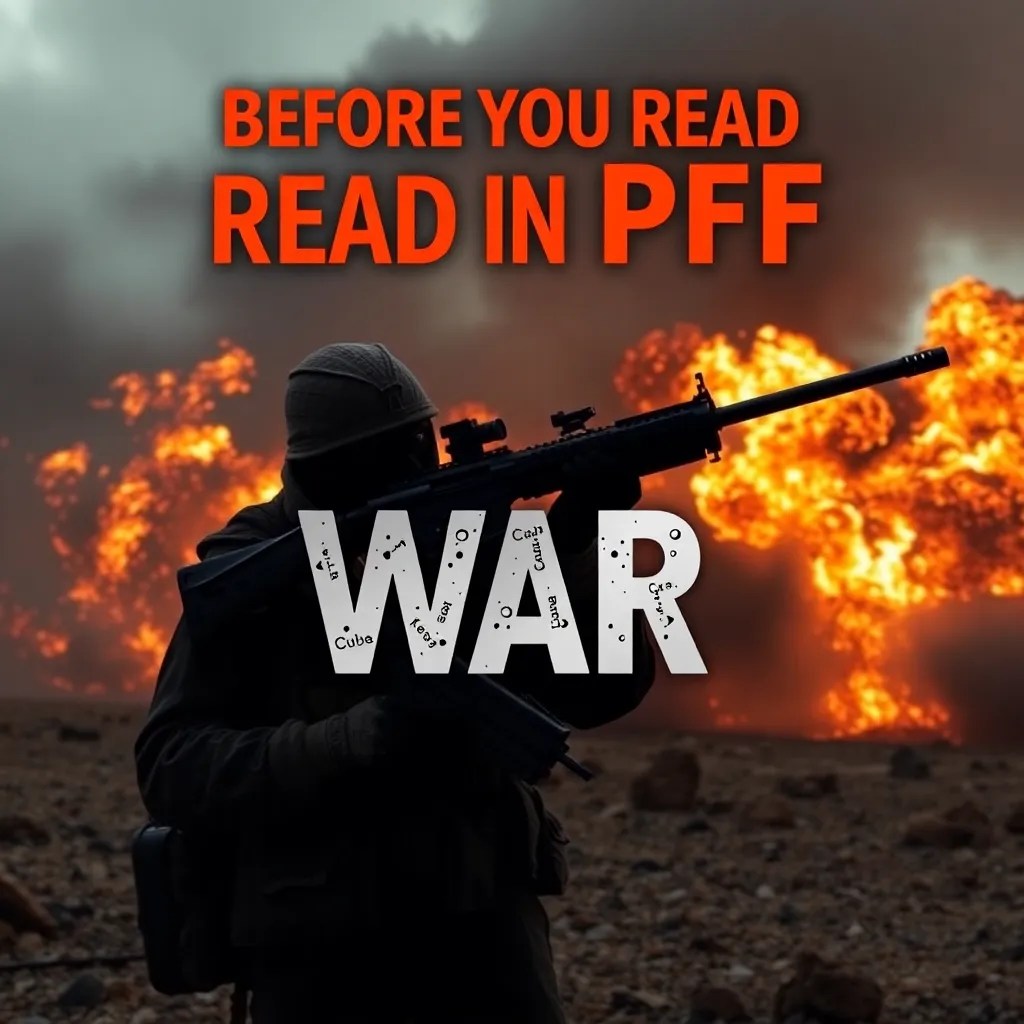 Before You Read the PDF – Prepare to Lose Faith in War (And Maybe Humanity)