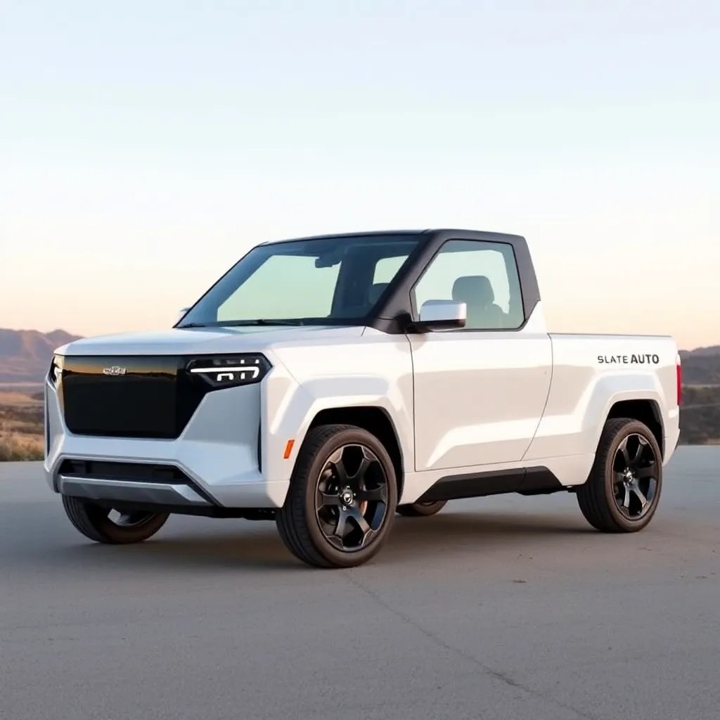 First Look at Slate Auto's Two-Seater EV Truck: Features and Expectations
