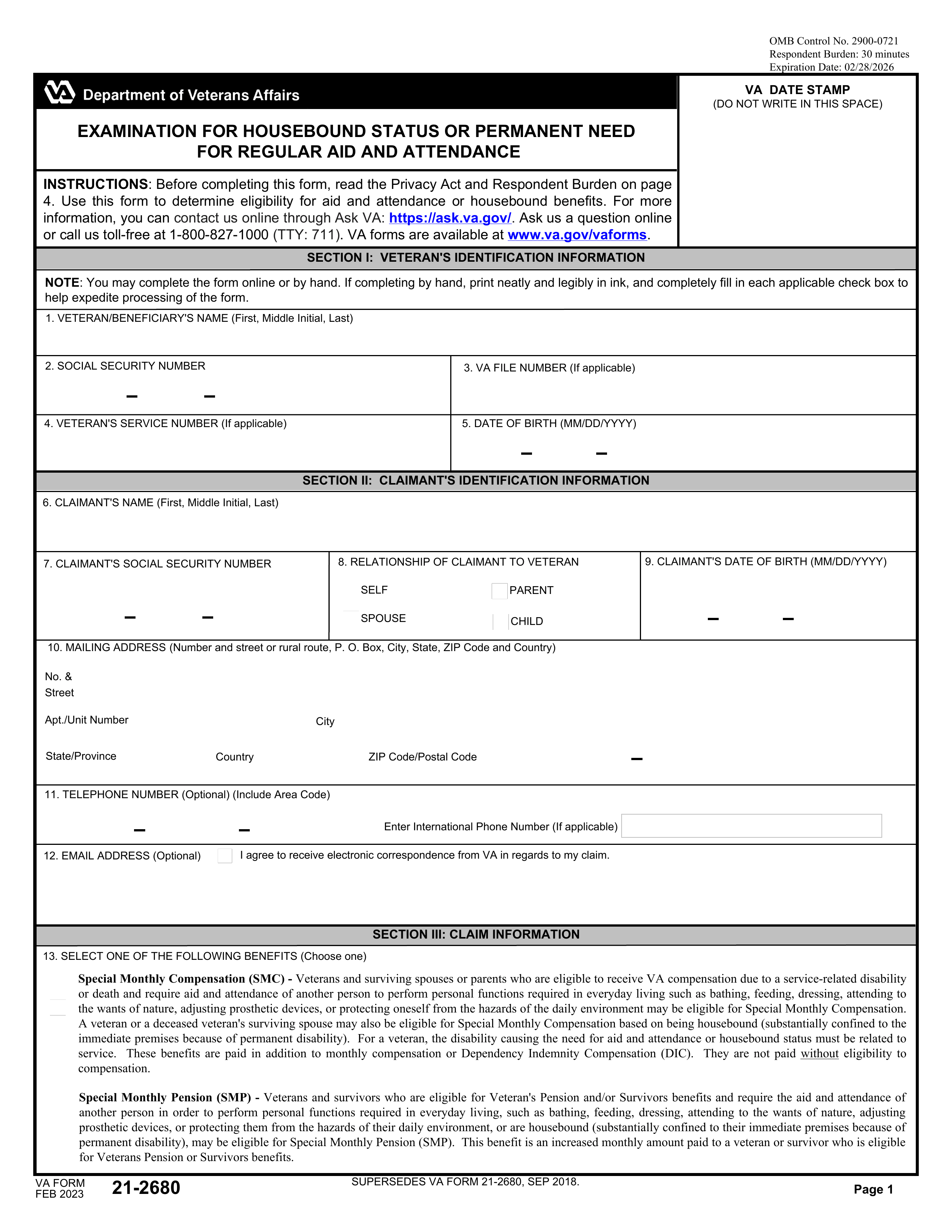 Va Form 21 2680 2025 2026 Fill And Download Pdf Guru Va Form 21 2680 2025 2026 Fill And Download Pdf Guru