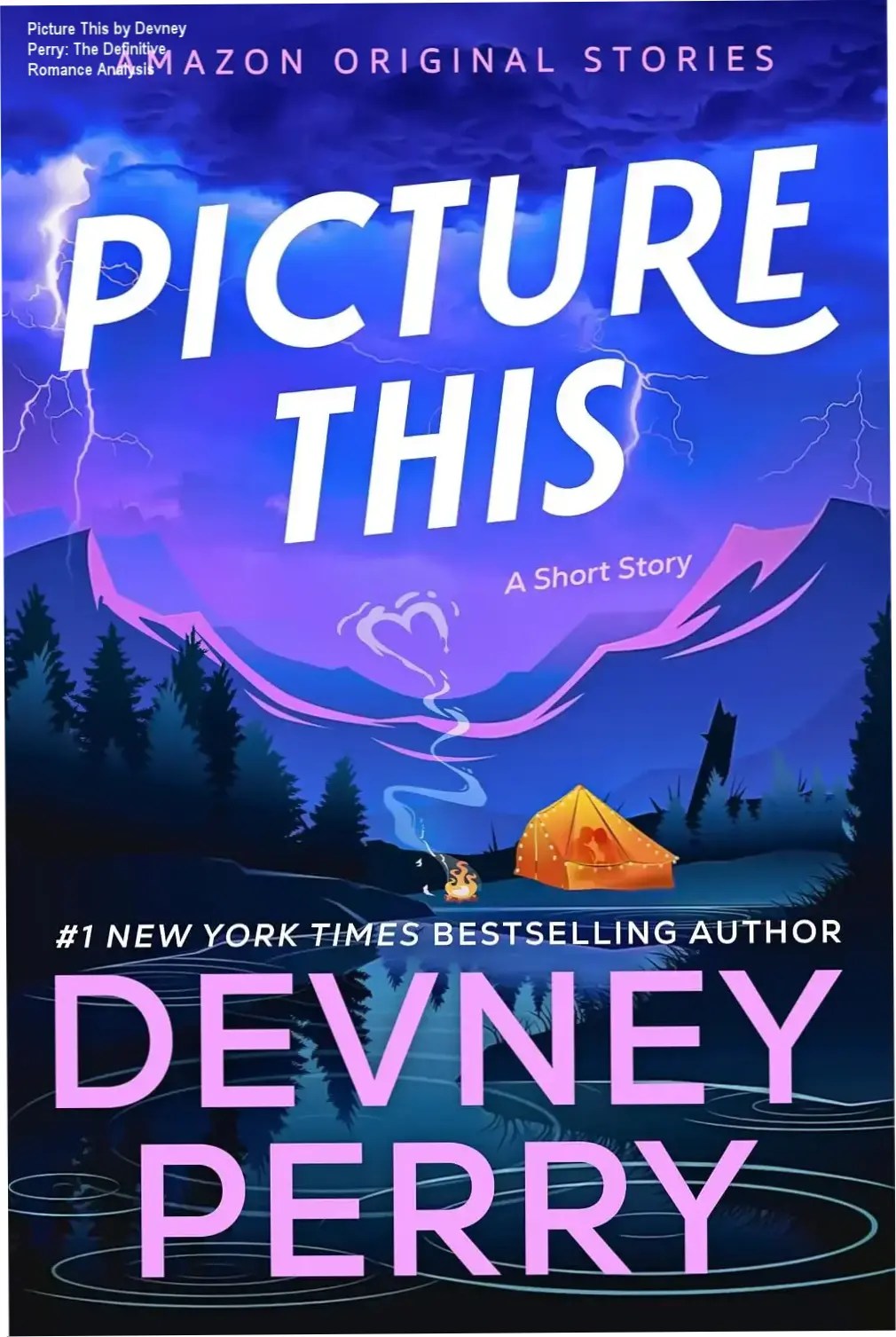 Digital cover of Picture This by Devney Perry, a small town romance ebook