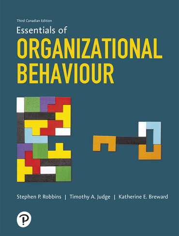 Essentials of Organizational Behaviour, Canadian Edition, 3rd edition pdf ebook