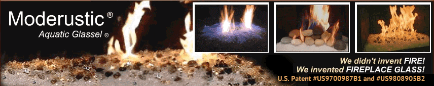 FireGlass Patent Moderustic U S Patents for our method of creating tumbled tempered glass for fireplaces fire pits Commonly known as fire crystals fire stones fireglass