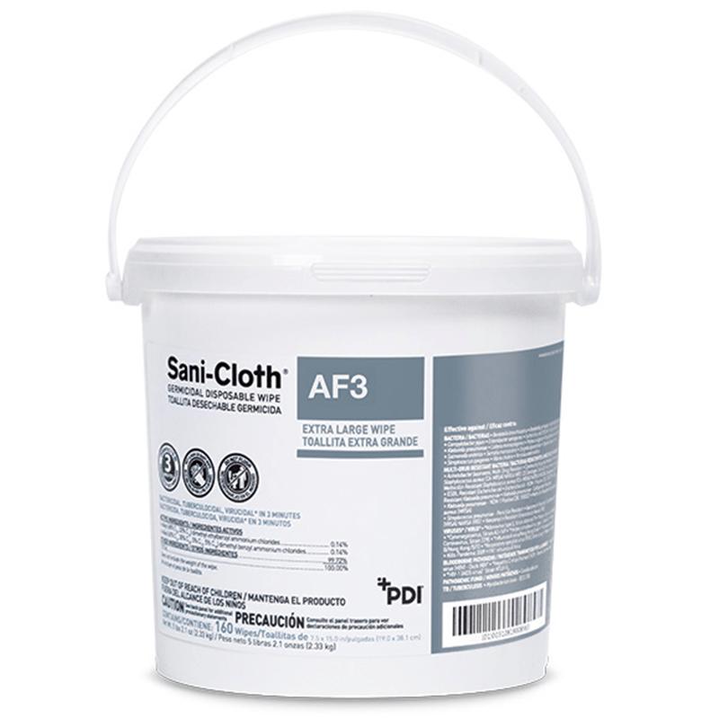 Sani-cloth® af3 germicidal disposable wipe