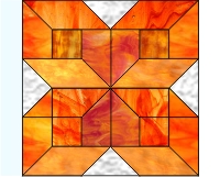 basic stained glass geometric boxes pattern shapes easy pdqpatterns