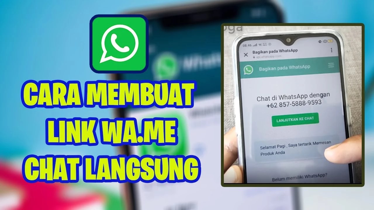 Cara Membuat Wa Me Link Untuk Dibagikan di Media Sosial!!