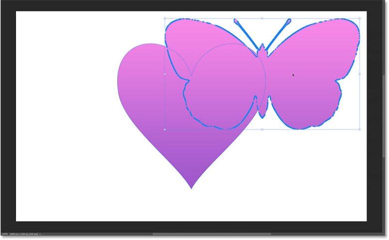 How to Draw Custom Shapes in Photoshop 241 Combined shapes can still be selected on their own.